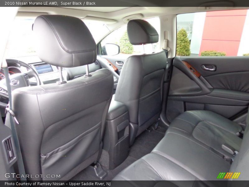 Super Black / Black 2010 Nissan Murano LE AWD