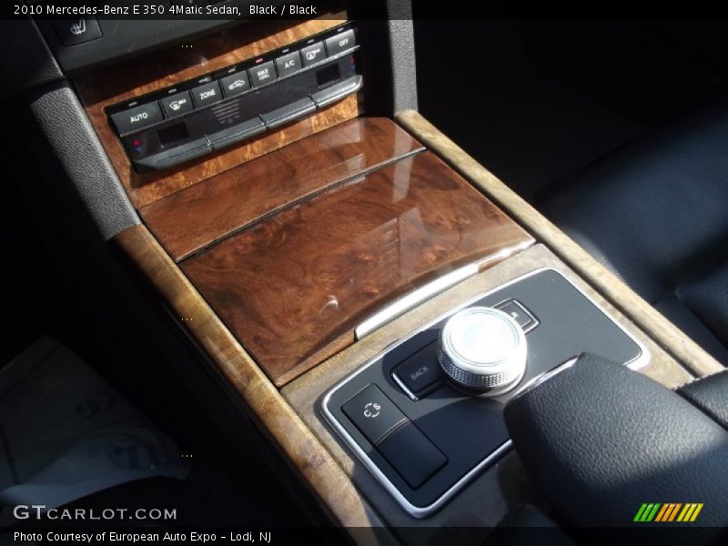 Black / Black 2010 Mercedes-Benz E 350 4Matic Sedan