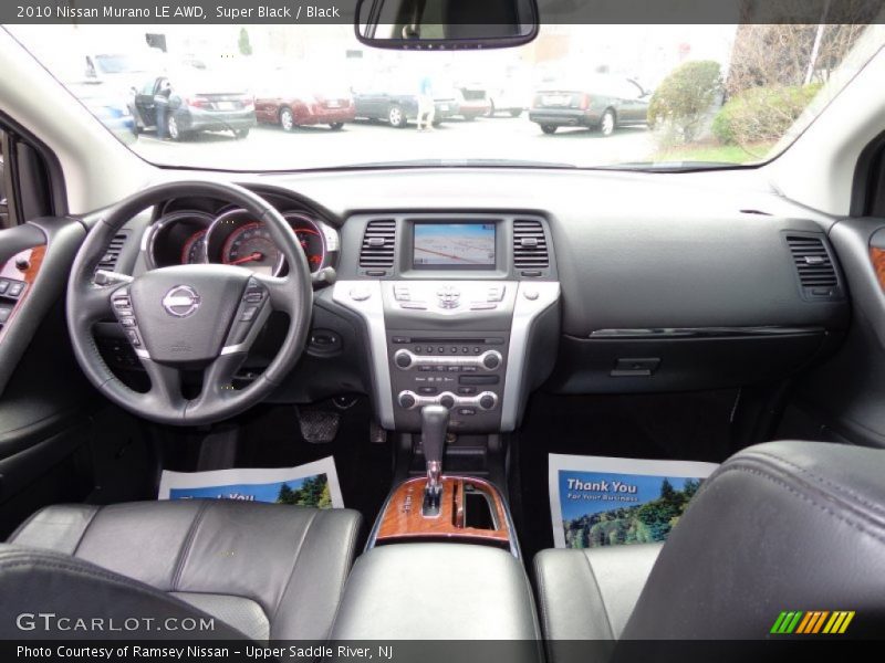 Super Black / Black 2010 Nissan Murano LE AWD
