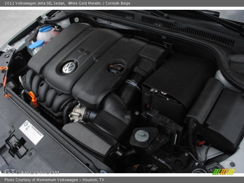 White Gold Metallic / Cornsilk Beige 2011 Volkswagen Jetta SEL Sedan