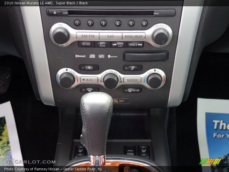 Super Black / Black 2010 Nissan Murano LE AWD