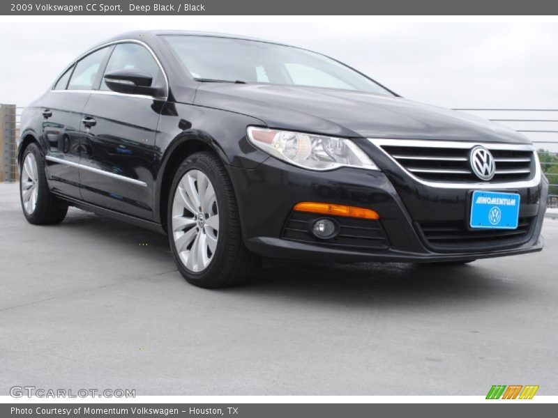 Deep Black / Black 2009 Volkswagen CC Sport