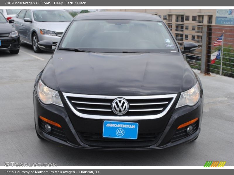 Deep Black / Black 2009 Volkswagen CC Sport