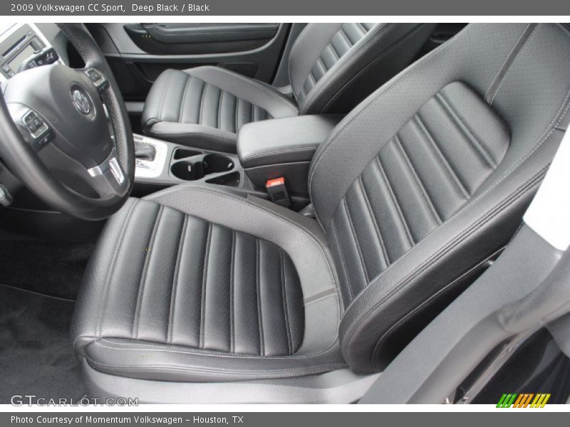 Deep Black / Black 2009 Volkswagen CC Sport