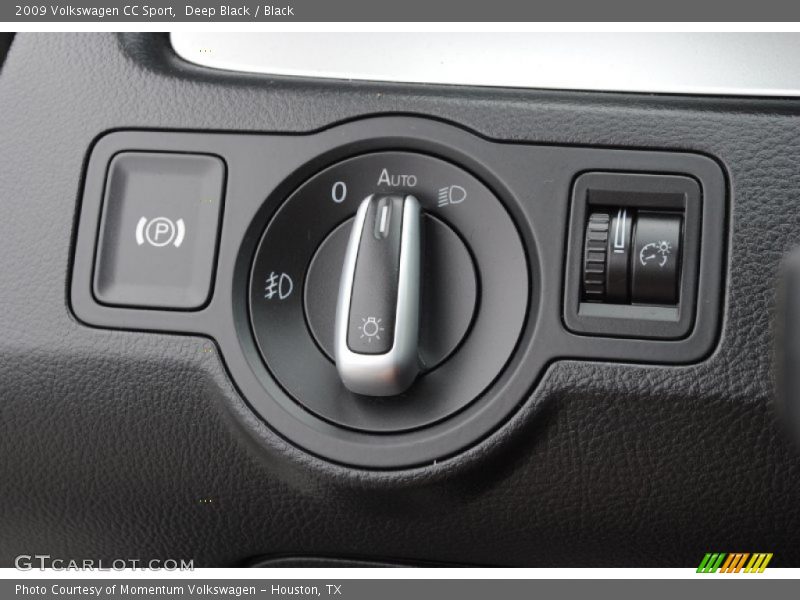 Deep Black / Black 2009 Volkswagen CC Sport
