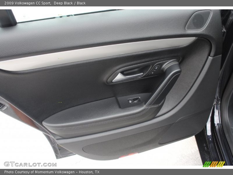 Deep Black / Black 2009 Volkswagen CC Sport