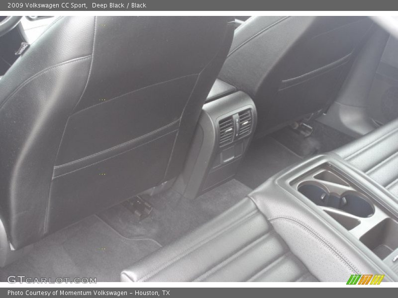 Deep Black / Black 2009 Volkswagen CC Sport