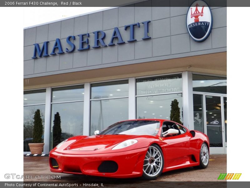 Red / Black 2006 Ferrari F430 Challenge