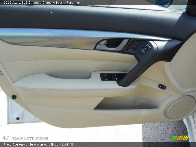 White Diamond Pearl / Parchment 2010 Acura TL 3.5