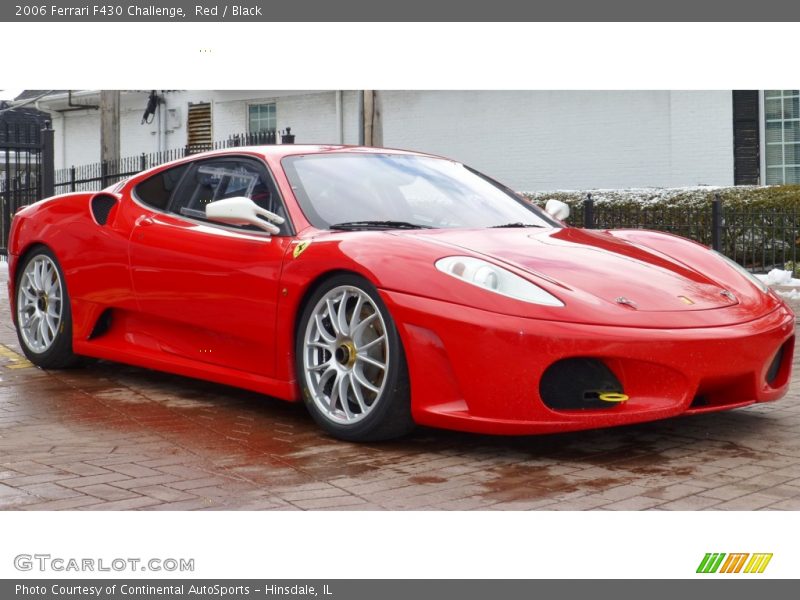Red / Black 2006 Ferrari F430 Challenge