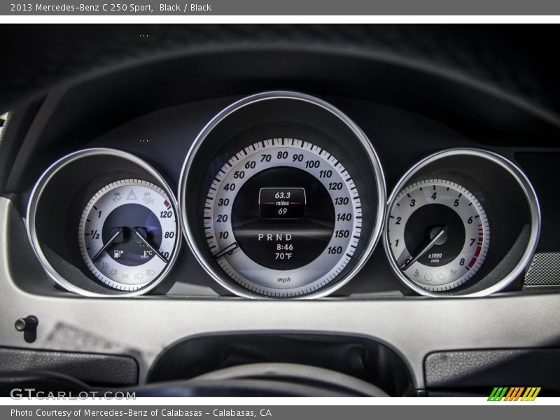  2013 C 250 Sport 250 Sport Gauges