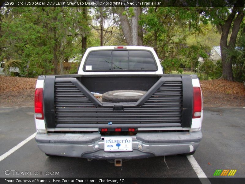 Oxford White / Medium Prairie Tan 1999 Ford F350 Super Duty Lariat Crew Cab Dually