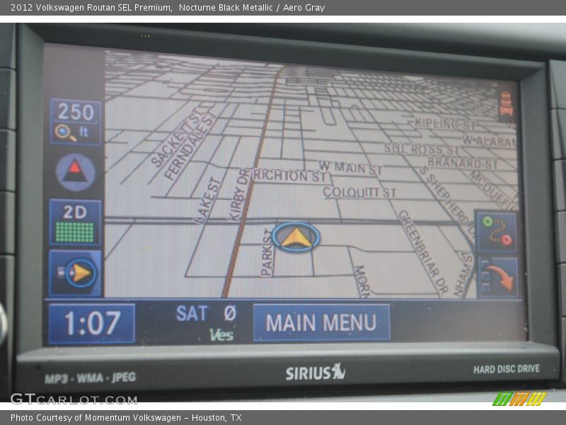 Nocturne Black Metallic / Aero Gray 2012 Volkswagen Routan SEL Premium