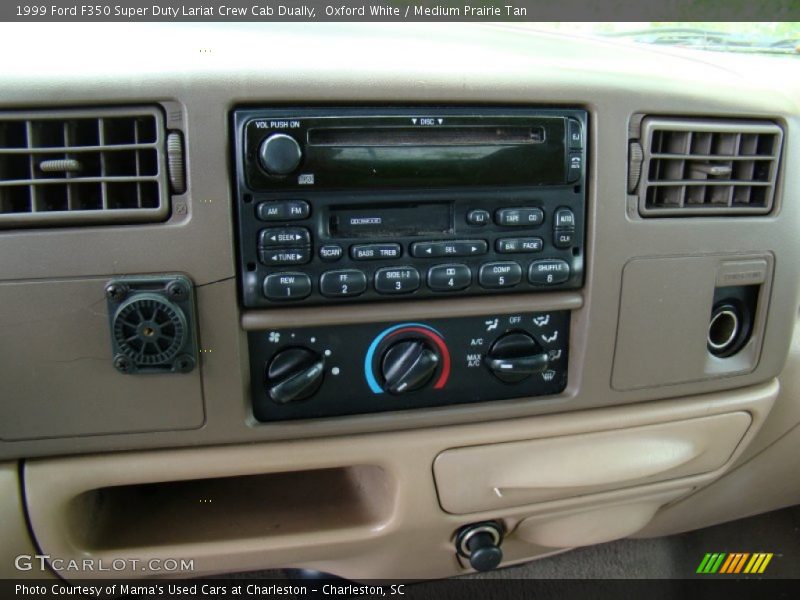 Oxford White / Medium Prairie Tan 1999 Ford F350 Super Duty Lariat Crew Cab Dually