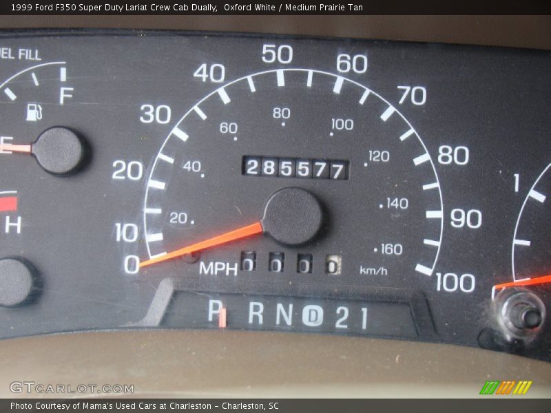 Oxford White / Medium Prairie Tan 1999 Ford F350 Super Duty Lariat Crew Cab Dually