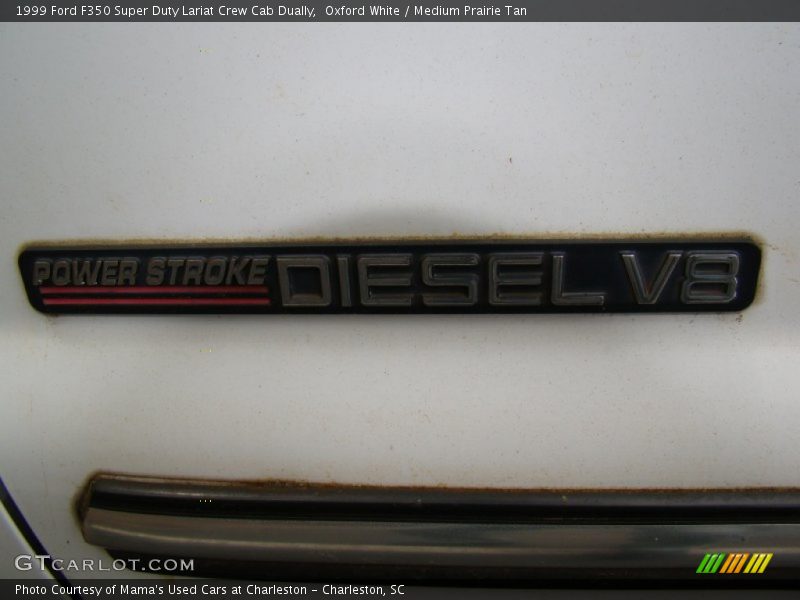 Oxford White / Medium Prairie Tan 1999 Ford F350 Super Duty Lariat Crew Cab Dually