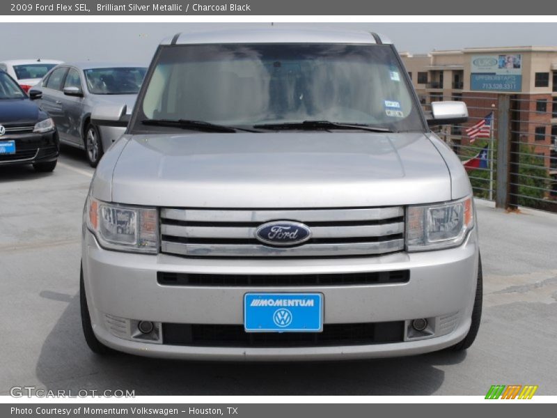 Brilliant Silver Metallic / Charcoal Black 2009 Ford Flex SEL