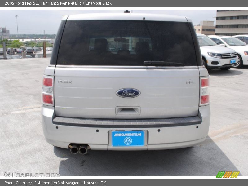 Brilliant Silver Metallic / Charcoal Black 2009 Ford Flex SEL