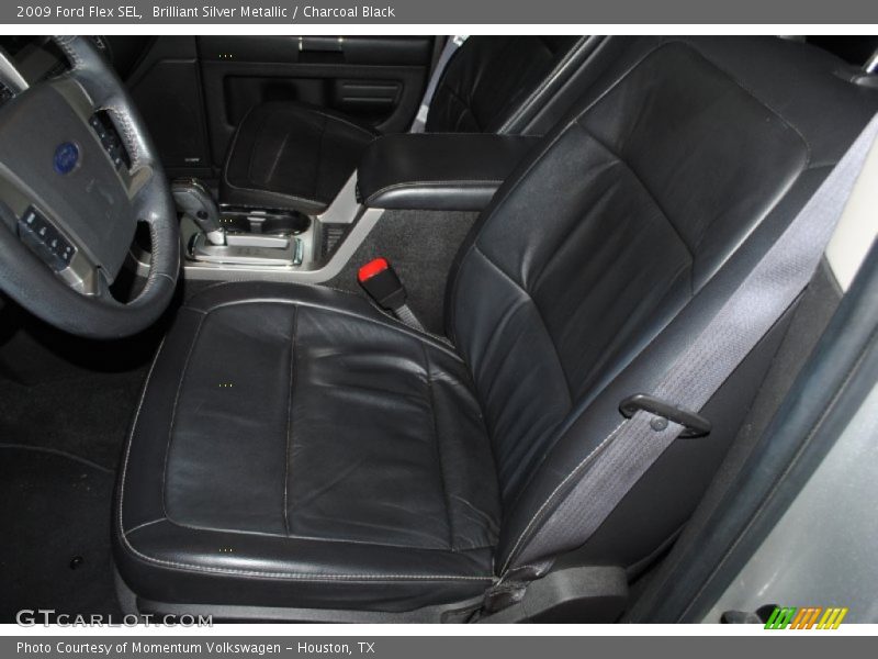 Brilliant Silver Metallic / Charcoal Black 2009 Ford Flex SEL