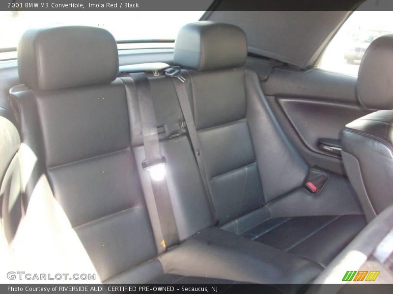 Imola Red / Black 2001 BMW M3 Convertible