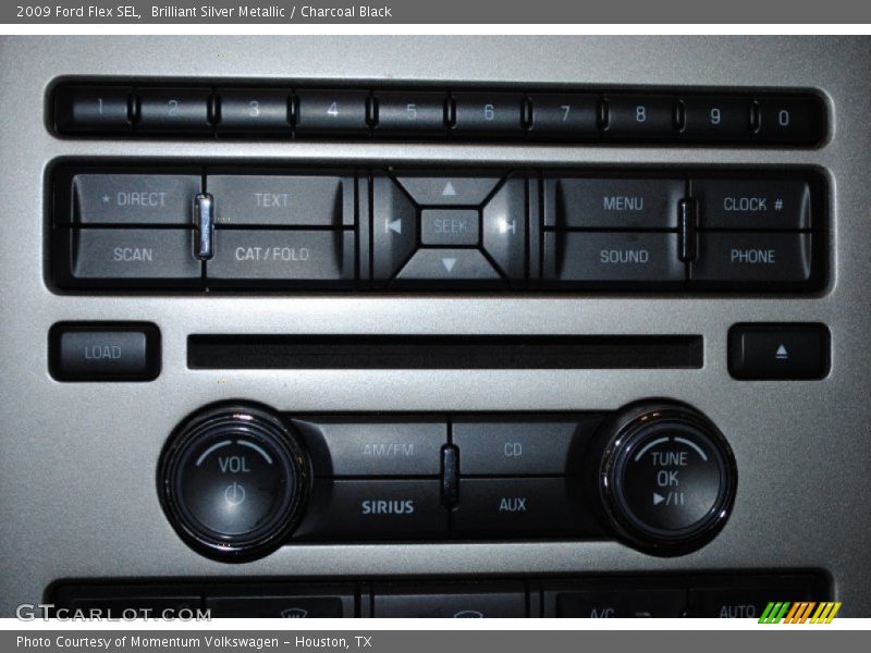 Brilliant Silver Metallic / Charcoal Black 2009 Ford Flex SEL