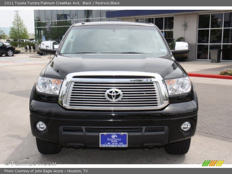 Black / Redrock/Black 2011 Toyota Tundra Platinum CrewMax 4x4