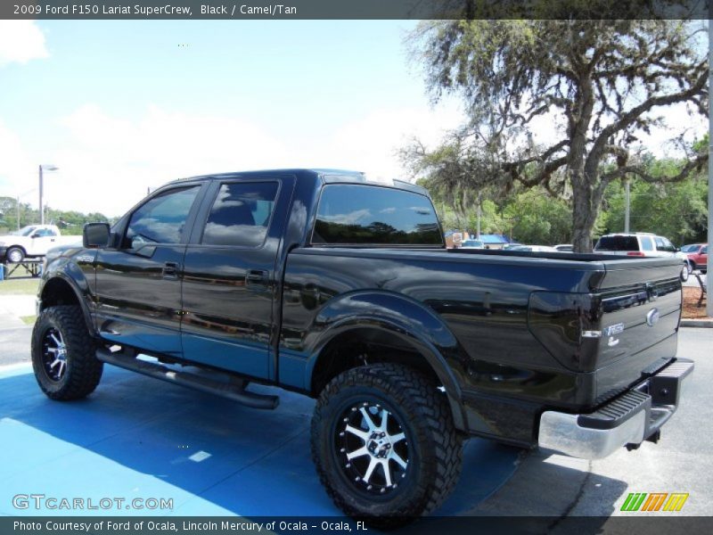 Black / Camel/Tan 2009 Ford F150 Lariat SuperCrew