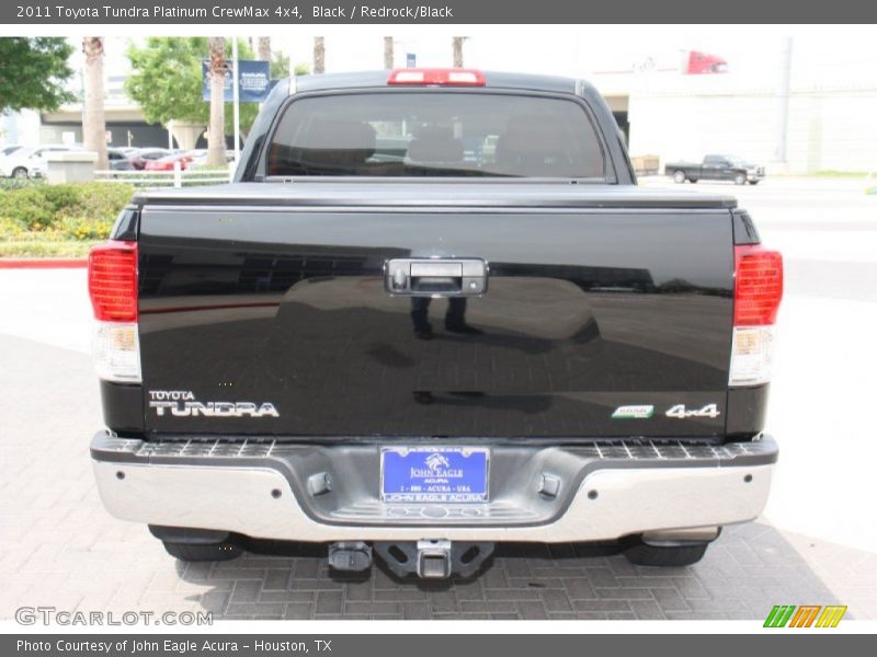 Black / Redrock/Black 2011 Toyota Tundra Platinum CrewMax 4x4