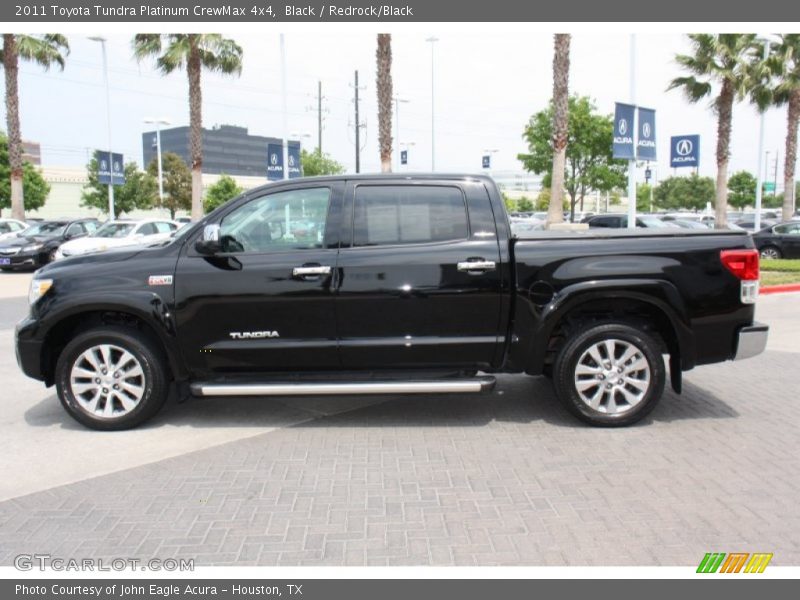 Black / Redrock/Black 2011 Toyota Tundra Platinum CrewMax 4x4
