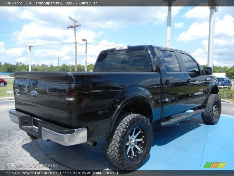 Black / Camel/Tan 2009 Ford F150 Lariat SuperCrew