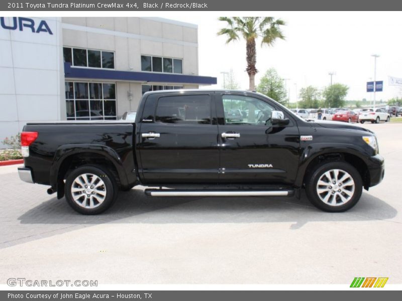 Black / Redrock/Black 2011 Toyota Tundra Platinum CrewMax 4x4