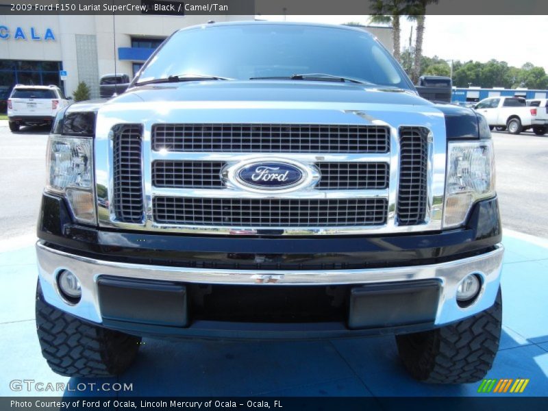 Black / Camel/Tan 2009 Ford F150 Lariat SuperCrew