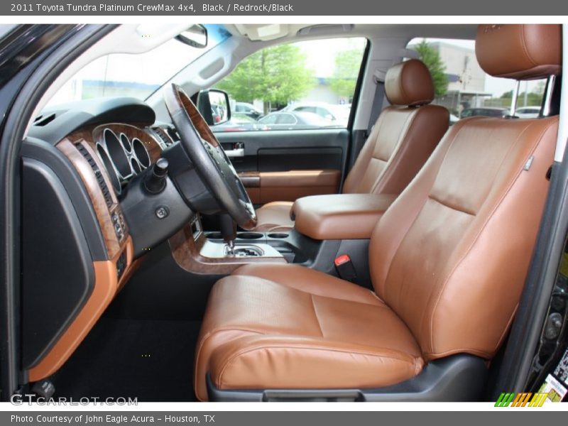 Black / Redrock/Black 2011 Toyota Tundra Platinum CrewMax 4x4