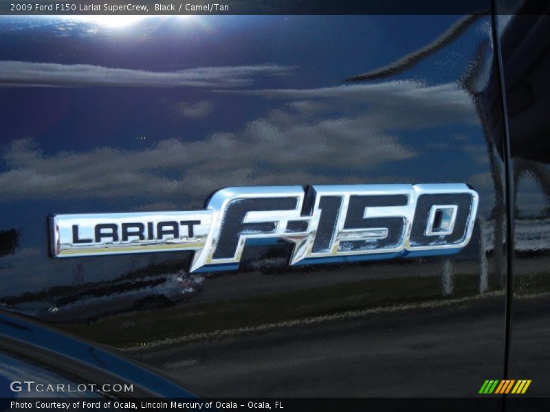 Black / Camel/Tan 2009 Ford F150 Lariat SuperCrew