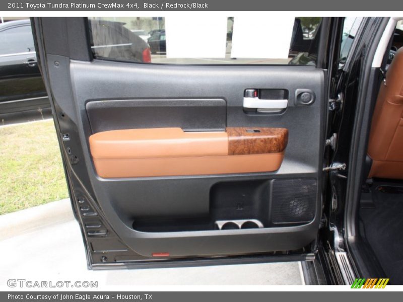 Black / Redrock/Black 2011 Toyota Tundra Platinum CrewMax 4x4