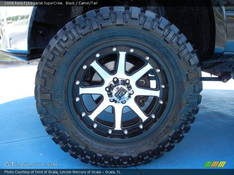 Black / Camel/Tan 2009 Ford F150 Lariat SuperCrew