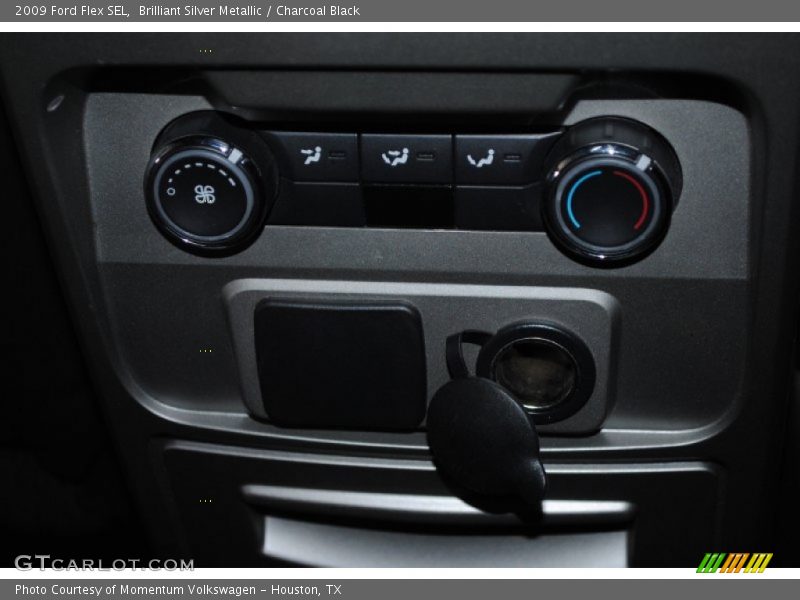 Brilliant Silver Metallic / Charcoal Black 2009 Ford Flex SEL