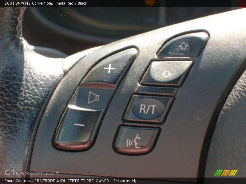 Imola Red / Black 2001 BMW M3 Convertible