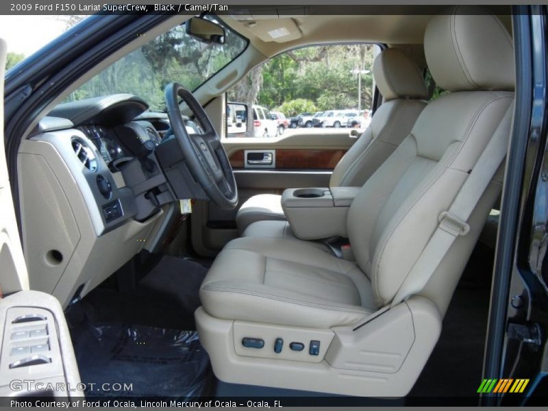 Black / Camel/Tan 2009 Ford F150 Lariat SuperCrew