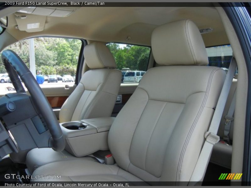 Black / Camel/Tan 2009 Ford F150 Lariat SuperCrew
