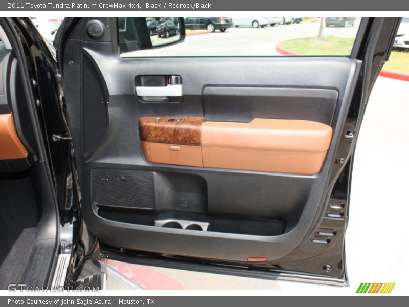 Black / Redrock/Black 2011 Toyota Tundra Platinum CrewMax 4x4