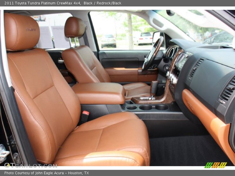Black / Redrock/Black 2011 Toyota Tundra Platinum CrewMax 4x4