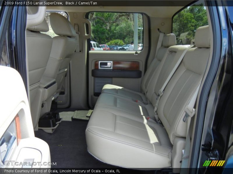 Black / Camel/Tan 2009 Ford F150 Lariat SuperCrew