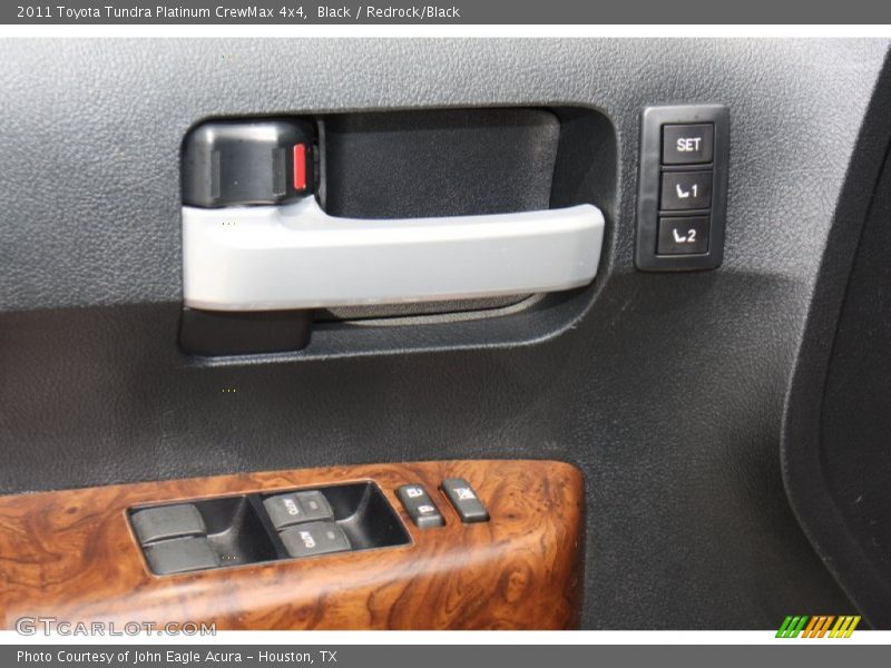 Black / Redrock/Black 2011 Toyota Tundra Platinum CrewMax 4x4