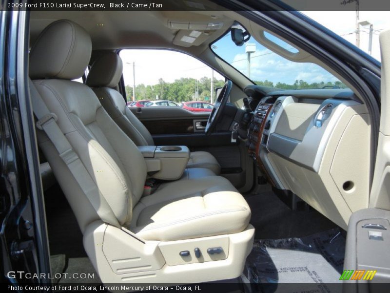 Black / Camel/Tan 2009 Ford F150 Lariat SuperCrew