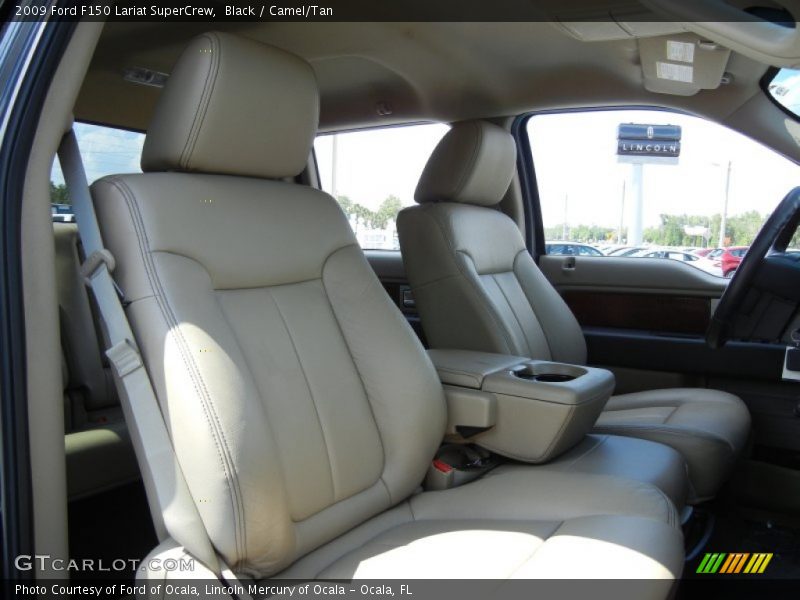 Black / Camel/Tan 2009 Ford F150 Lariat SuperCrew