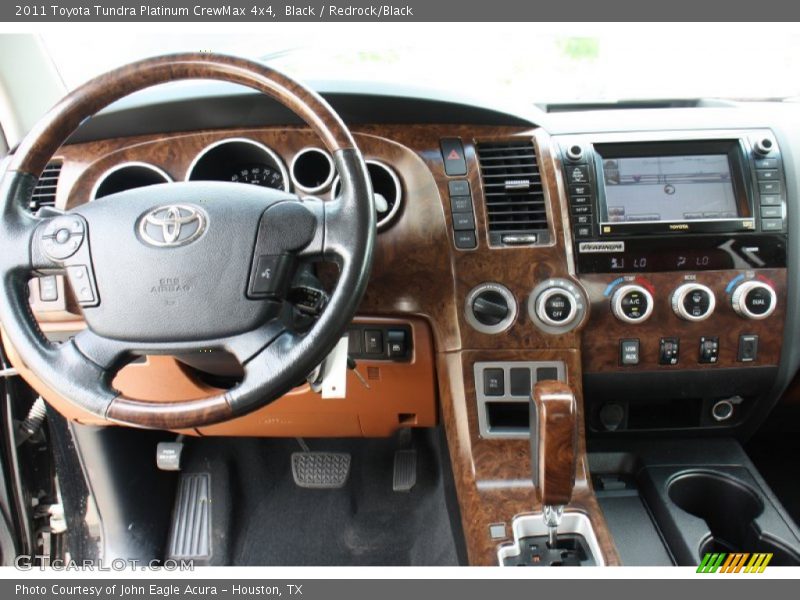 Black / Redrock/Black 2011 Toyota Tundra Platinum CrewMax 4x4