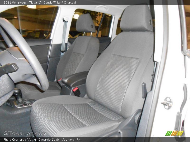 Candy White / Charcoal 2011 Volkswagen Tiguan S