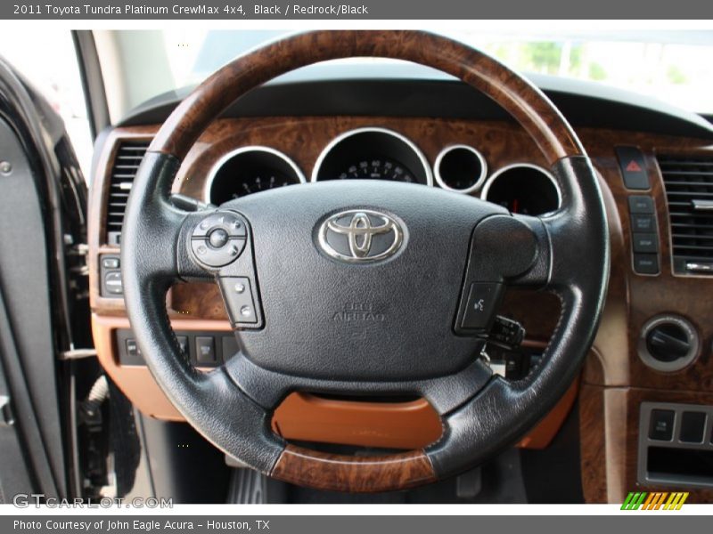 Black / Redrock/Black 2011 Toyota Tundra Platinum CrewMax 4x4