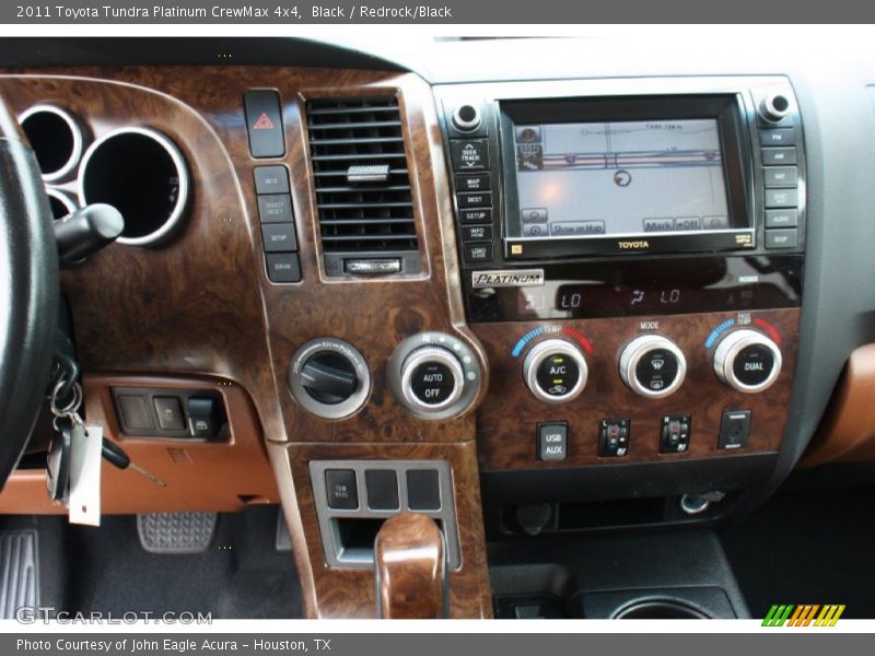 Black / Redrock/Black 2011 Toyota Tundra Platinum CrewMax 4x4